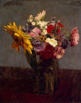 Henri Fantin-Latour : Bouquet of Flowers